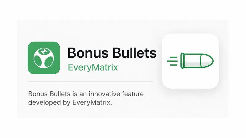 Bonus Bullets EveryMatrix: Transformasi Terkini dalam Permainan Slot