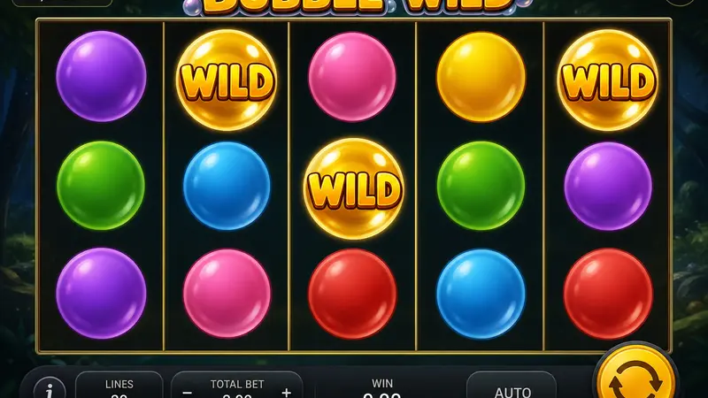 Menyelami Bubble Wild Slot: Perpaduan Mengasyikkan Ikon Retro dan Elemen Modern